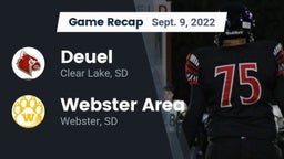 Recap: Deuel  vs. Webster Area  2022