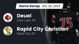 Recap: Deuel  vs. Rapid City Christian  2023