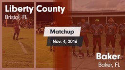 Matchup: Liberty County vs. Baker  2016