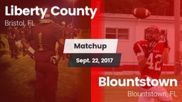 Matchup: Liberty County vs. Blountstown  2017