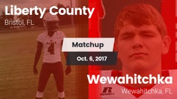 Matchup: Liberty County vs. Wewahitchka  2017