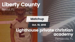 Matchup: Liberty County vs. Lighthouse private christian academy 2018