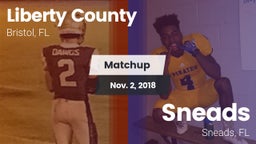 Matchup: Liberty County vs. Sneads  2018