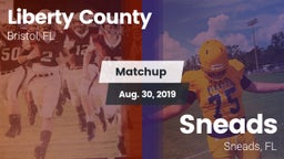 Matchup: Liberty County vs. Sneads  2019
