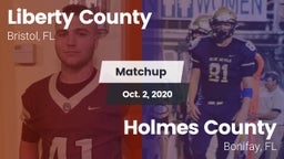 Matchup: Liberty County vs. Holmes County  2020
