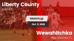 Matchup: Liberty County vs. Wewahitchka  2020