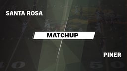Matchup: Santa Rosa vs. Piner  2016