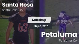 Matchup: Santa Rosa vs. Petaluma  2017