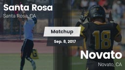 Matchup: Santa Rosa vs. Novato  2017