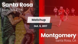 Matchup: Santa Rosa vs. Montgomery  2017