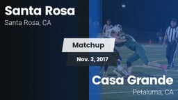 Matchup: Santa Rosa vs. Casa Grande  2017