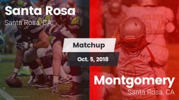 Matchup: Santa Rosa vs. Montgomery  2018