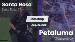 Matchup: Santa Rosa vs. Petaluma  2019