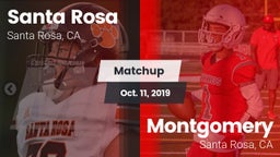 Matchup: Santa Rosa vs. Montgomery  2019