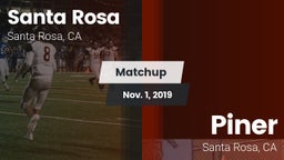 Matchup: Santa Rosa vs. Piner   2019