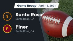 Recap: Santa Rosa  vs. Piner   2021