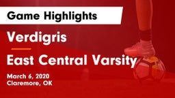 Verdigris  vs East Central Varsity Game Highlights - March 6, 2020