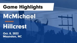 McMichael  vs Hillcrest  Game Highlights - Oct. 8, 2022