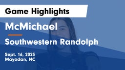 McMichael  vs Southwestern Randolph  Game Highlights - Sept. 16, 2023