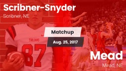 Matchup: Scribner-Snyder vs. Mead  2017