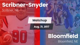 Matchup: Scribner-Snyder vs. Bloomfield  2017