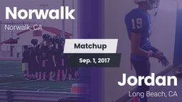 Matchup: Norwalk vs. Jordan  2017