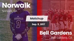 Matchup: Norwalk vs. Bell Gardens  2017