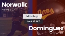Matchup: Norwalk vs. Dominguez  2017