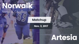 Matchup: Norwalk vs. Artesia  2017