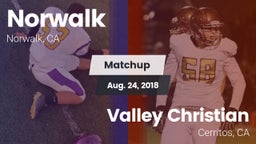 Matchup: Norwalk vs. Valley Christian  2018