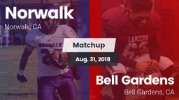 Matchup: Norwalk vs. Bell Gardens  2018