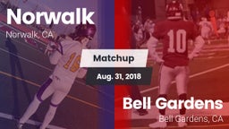 Matchup: Norwalk vs. Bell Gardens  2018