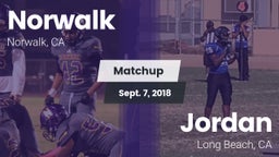 Matchup: Norwalk vs. Jordan  2018