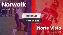 Matchup: Norwalk vs. Norte Vista  2018