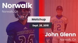 Matchup: Norwalk vs. John Glenn  2018