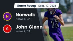 Recap: Norwalk  vs. John Glenn  2021