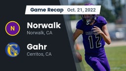 Recap: Norwalk  vs. Gahr  2022