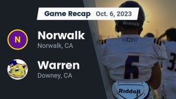 Recap: Norwalk  vs. Warren  2023