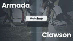 Matchup: Armada vs. Clawson  2016