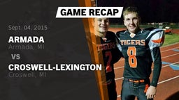 Recap: Armada  vs. Croswell-Lexington  2015
