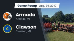 Recap: Armada  vs. Clawson  2017