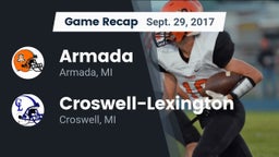 Recap: Armada  vs. Croswell-Lexington  2017