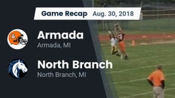 Recap: Armada  vs. North Branch  2018