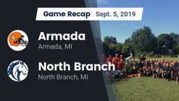 Recap: Armada  vs. North Branch  2019