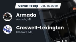 Recap: Armada  vs. Croswell-Lexington  2020