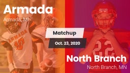 Matchup: Armada vs. North Branch  2020