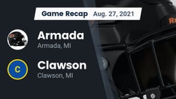 Recap: Armada  vs. Clawson  2021