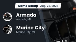 Recap: Armada  vs. Marine City  2022