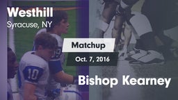 Matchup: Westhill vs. Bishop Kearney 2016