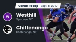 Recap: Westhill  vs. Chittenango  2017